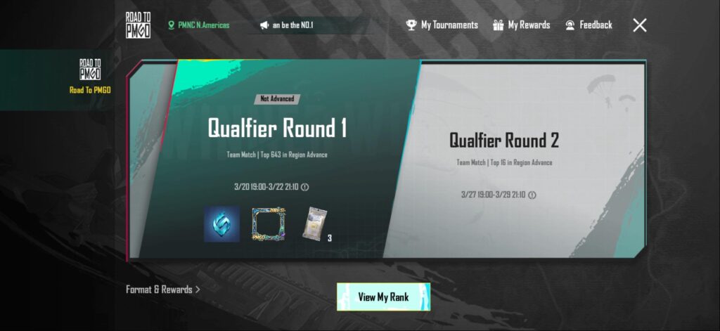 Direct Advancement in PMGC Qualifiers Round 2