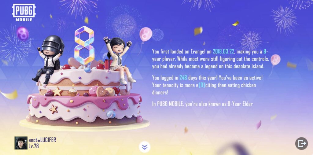 How long have you been playing pubg?