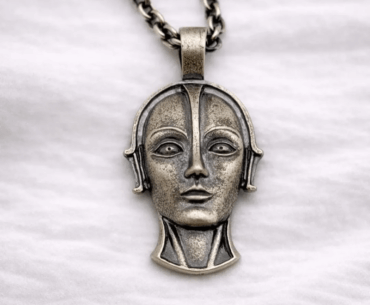 Metropolis (1927) inspired pendant I designed
