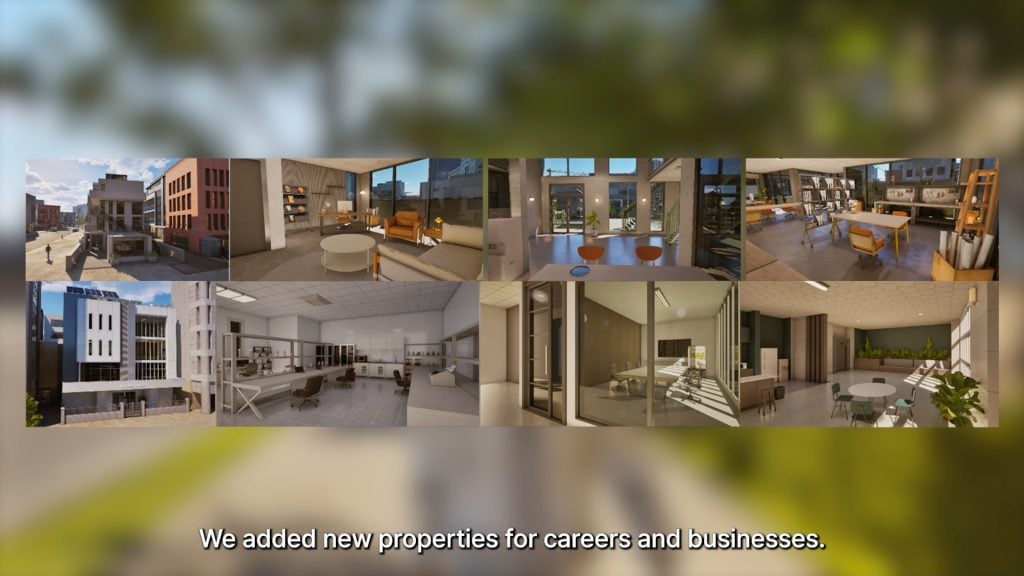 InZOI Update for March 26th, 2026: Graphics Optimization, New Crime Opportunities, and Movies! 31 newproperties