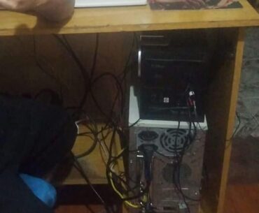 From a couple of years ago — I had the back of the case facing forward for easier access since it didn’t have front USB ports.