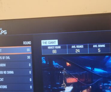 Why is the giant on round 66?