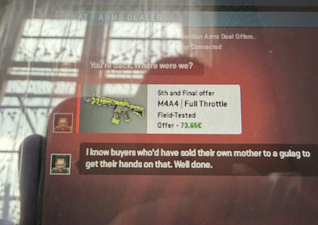Terminal Deal – M4A4 FULL THROTTLE Terminal Deal - M4A4 FULL THROTTLE
