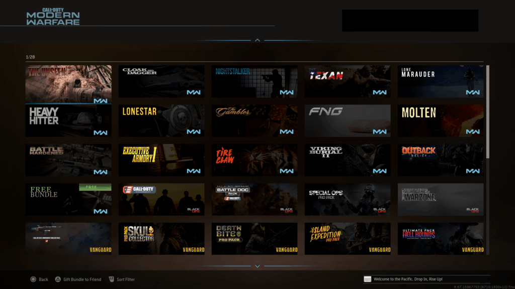 I have the following bundles I can trade... I'm looking for The Huntsman, Blue Steele and Reaper -- anyone want to trade bundles?