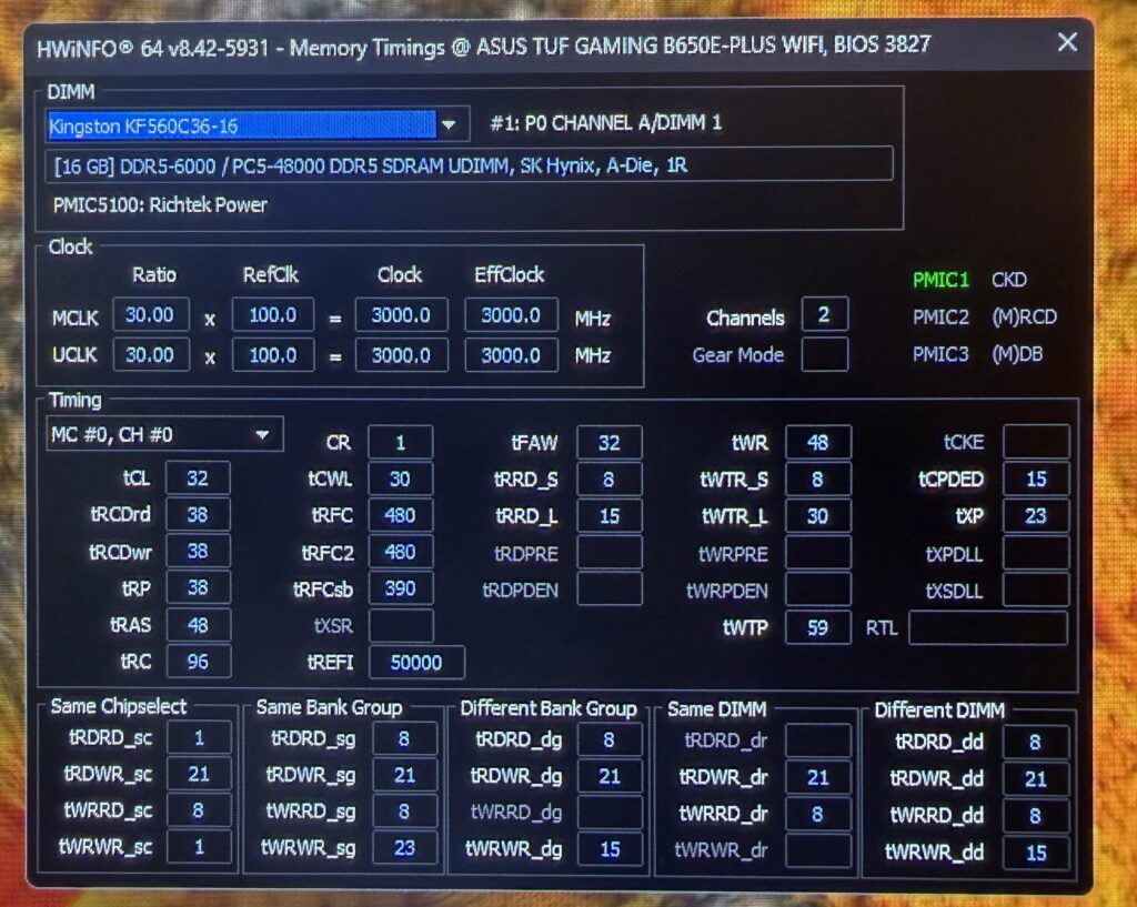 Ram Overclock