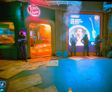 Saw half of NCPD at Tom’s diner and had to stop by