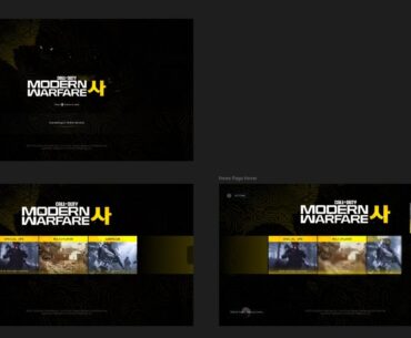 I went back to the drawing board and fixed my MW4 menu design [COD]