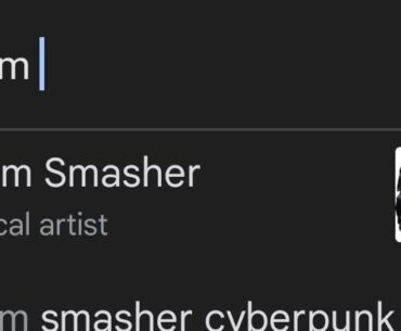 Ah yes my favourite music artist