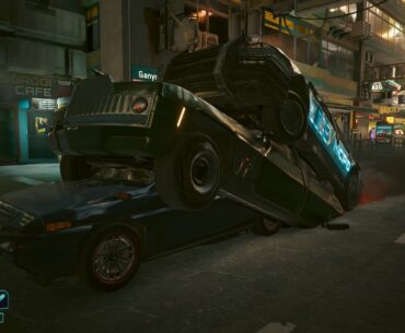 This is how new cars are born in Night City...