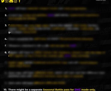 What’s your thoughts on the planned second battle pass for DMZ…?