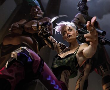 Hong Kong Hustle - Cyberpunk Illustration for Gamebook