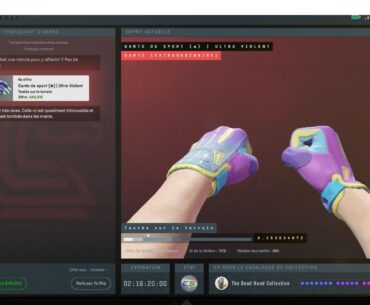 ★ Sport Gloves | Ultra Violent (Field-Tested)