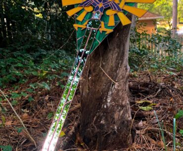 [OC] The Master Sword in stained glass