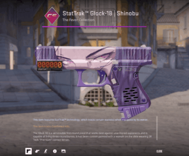 Picked up a StatTrak Glock-18 Shinobu today, thoughts?