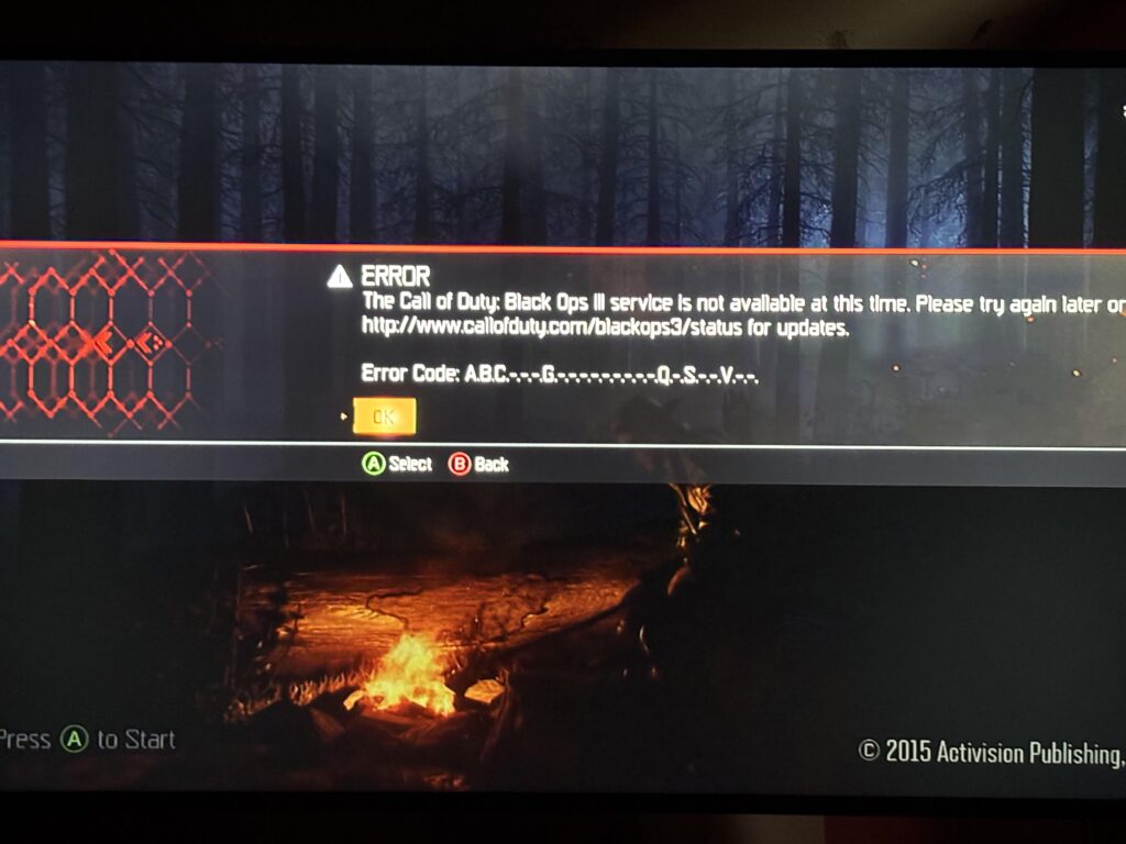 Call of duty [BO3] xbox 360.