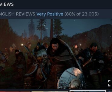 Crimson Desert rises to "very positive" on steam after initial rough start
