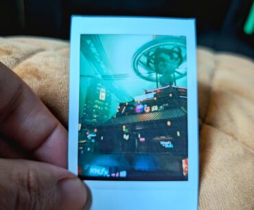 Took the Instax to Night City