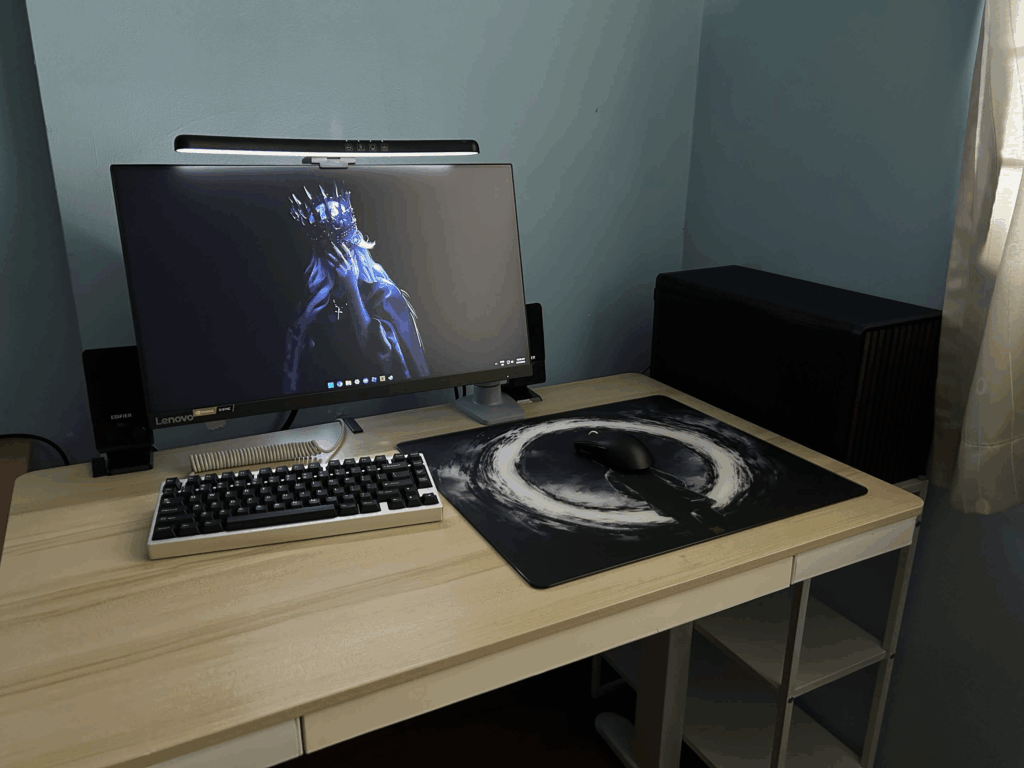 My current gaming setup. Any improvements I can make to it?