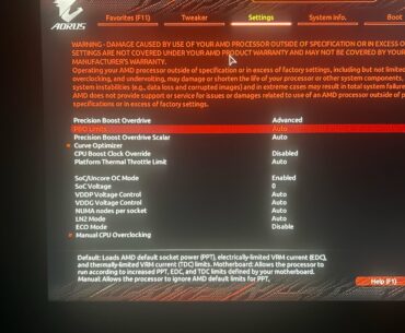 Help beginner with PBO on Ryzen 5 5600X