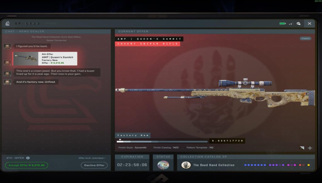 Got the new AWP