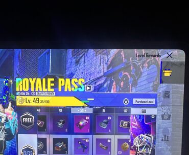 Pubg Mobile 1-100RP not unlocked only till 50