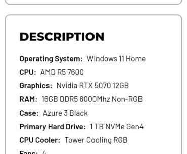 Is this a good first PC?