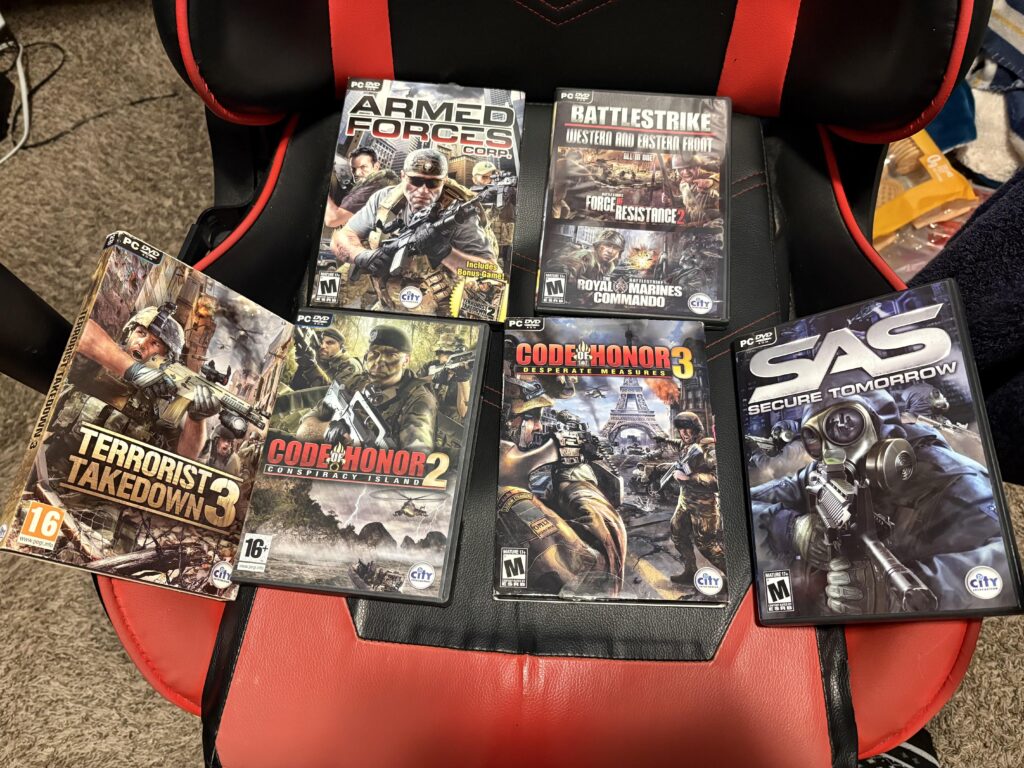 These aren’t great games but they’re shockingly fun to play on an afternoon. Do they do anything you haven’t seen before? No, but they have their charm. I’d recommend SAS Secure Tomorrow and code of Honor 1 (not pictured) and Code of Honor 2 to anyone interested in these City Interactive game.
