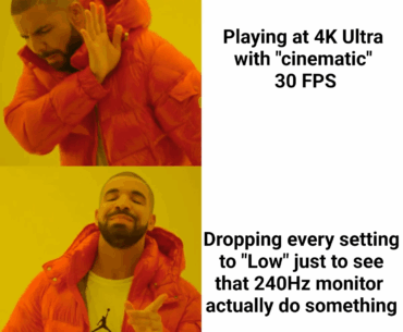Just before Playing any game