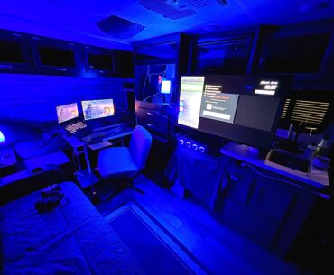 Off Grid small RV Battlestation