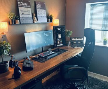 My work & hobby station space!