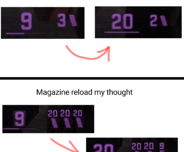 I think it would be better to change the magazine like this. What is your thoughts?