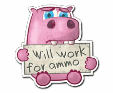 Next update will be tasks to get ammo