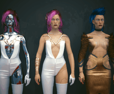 So I just noticed, Lizzy Wizzy without chrome skin is basically just Michiko Arasaka