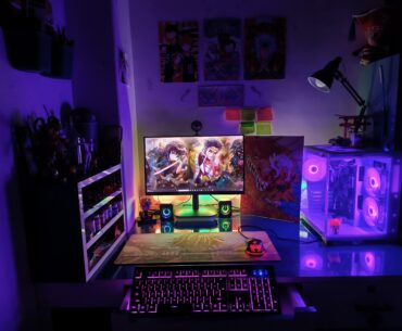 👉Anime RGB setup in a small space Thoughts?