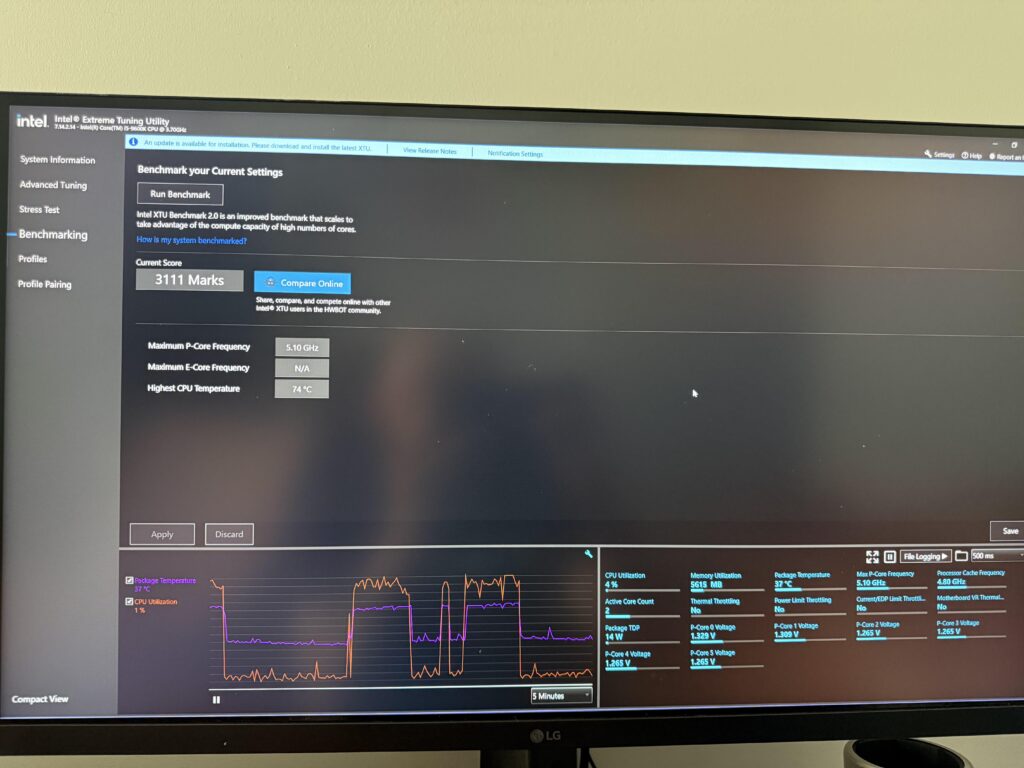 I5-9600k overclocking