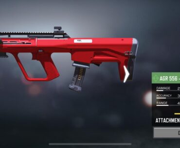 Surprisingly Sleek Uncommon Camo - AGR 556 Ruby Red