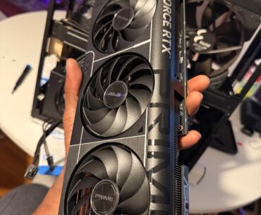 I bought my first baller GPU