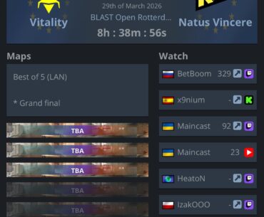 Why game starts this early?