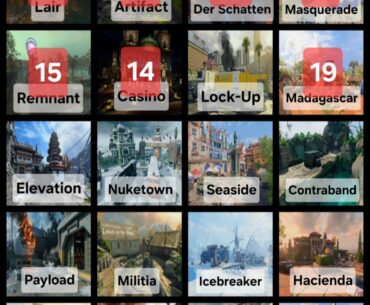 Round 8! Casino has busted. Top comment decides the next map to be eliminated.