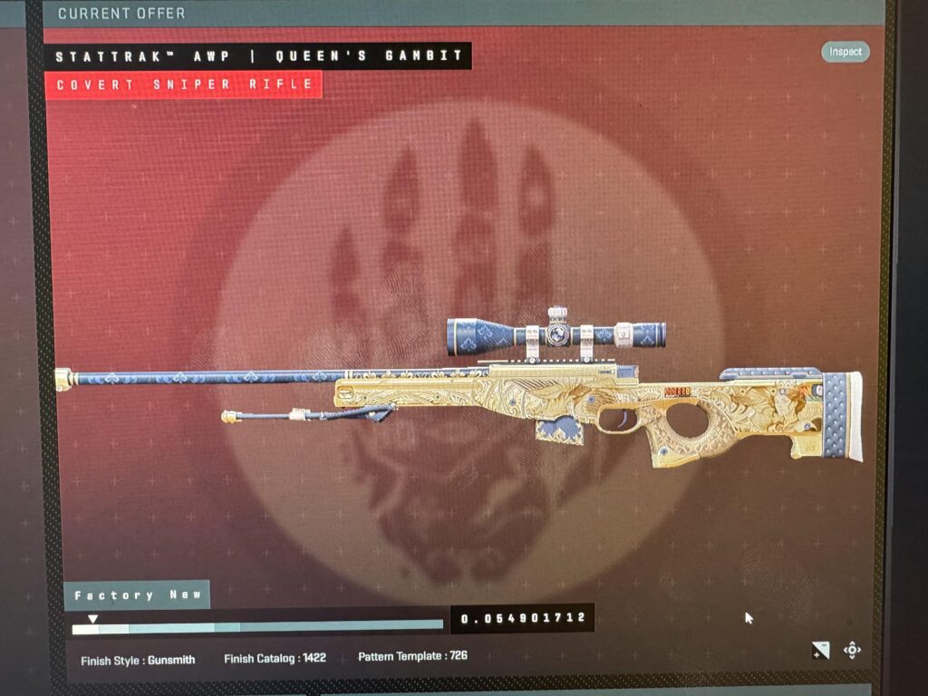 I just pulled the queens gambit