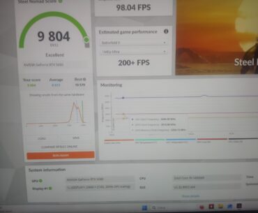 This is is the result of my today run. Hope it will be better tomorrow.  9804 points with an i9-14900kf and an RTX 5080 with a little help of gpu tweak