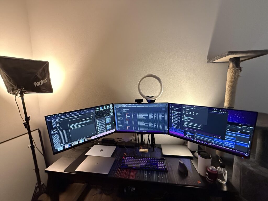 Rebuilding work/play area. Need hardware/lighting assistance.