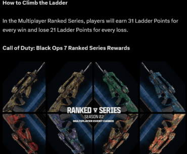 Introducing Ranked Series | Treyarch