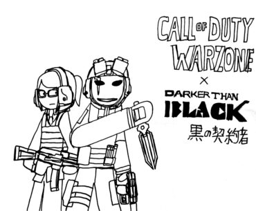 [COD] COD Warzone x Darker Than Black (A Fanart by Myself)
