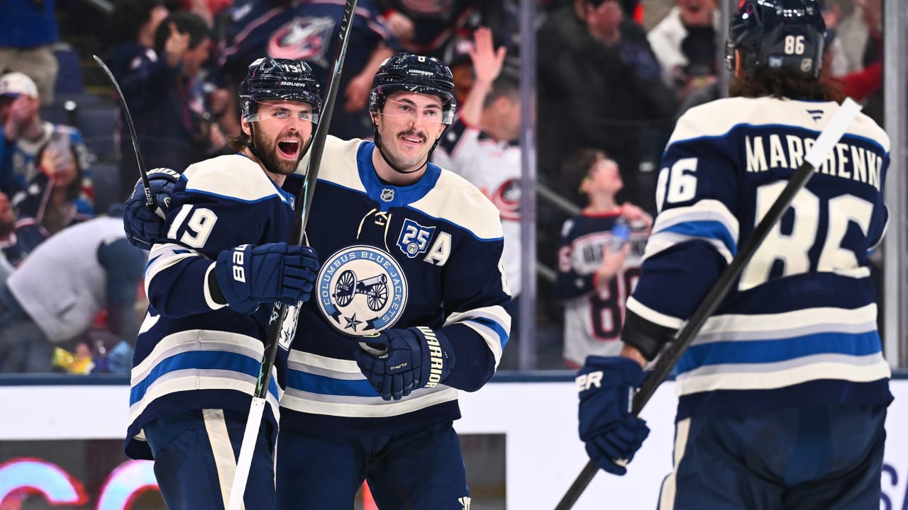 Blue Jackets top Rangers, extend point streak to 11 games Blue Jackets top Rangers, extend point streak to 11 games