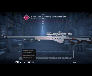 Anybody wanna buy my FN statrak prinstream awp? Willing to cut a decent price