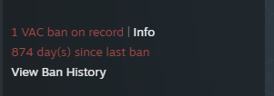 VAC Banned in October 2023, Curious if Anyone Might Know Why?