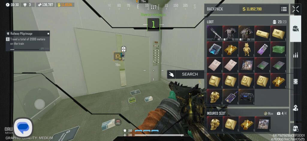 Solo Q Building 21 - that's alot of red...