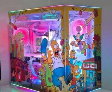 Built a Simpsons themed PC and tried to match the RGB with the artwork