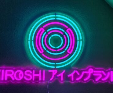 Kiroshi Optics Neon Sign